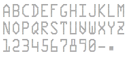 semi font double density