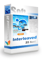 interleaved 25 barcode crystal reports