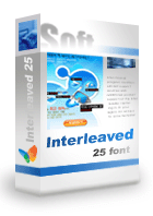 interleaved 25 barcode