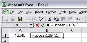 gs1-128 barcode macro