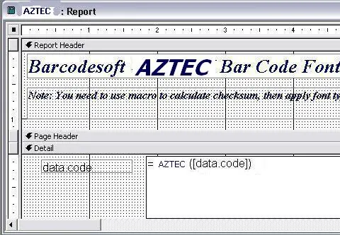 MS Access Barcode Makro Quelle