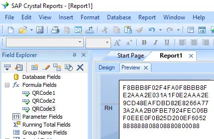 qrcode crystal reports UFL formula field